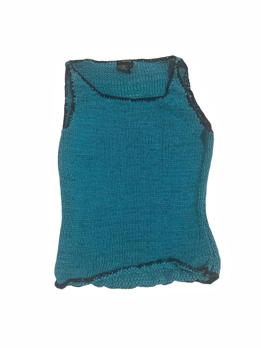 NYBASED Knit Tank Top in Blue Size Small Like New